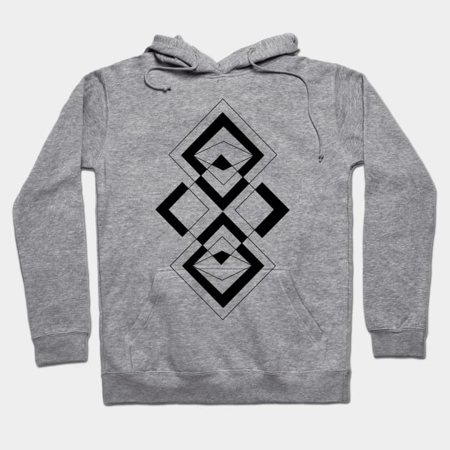 squares Hoodie by SAMUEL FORMAS